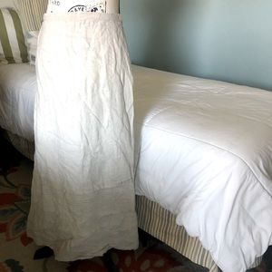 Natural Linen Skirt